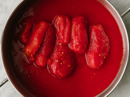 3 pack of Whole Peeled Tomatoes in Purée!