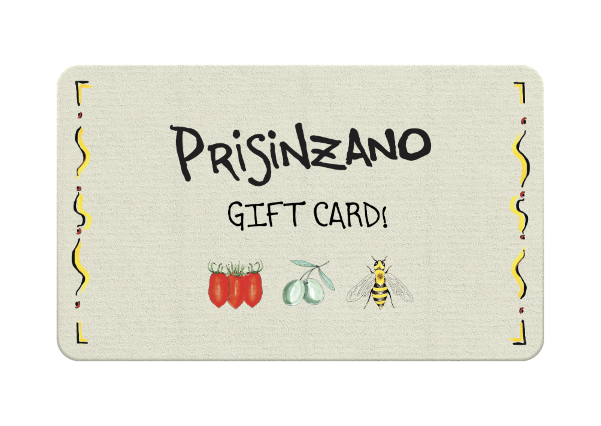 Gift Card! – Prisinzano Products
